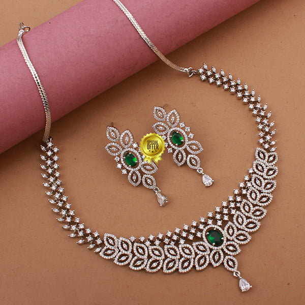 Luxury & Fashionable Sunflower Designer Necklace Set