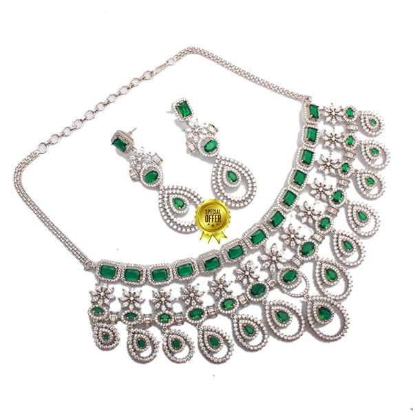 Beautiful Galactic Glamour Designer Necklace Set