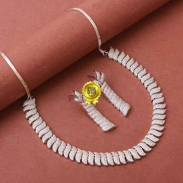 Luxury & Fashionable Sunset Designer Necklace Set