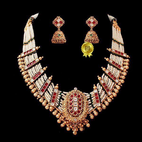 Luxury & Beautiful Camilla Antique Necklace Set