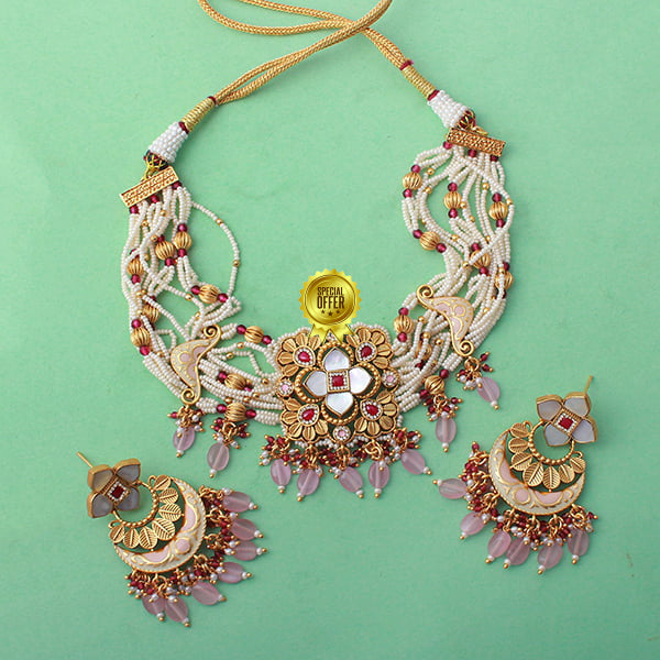 Luxury & Beautiful Charlotte Antique Necklace Set