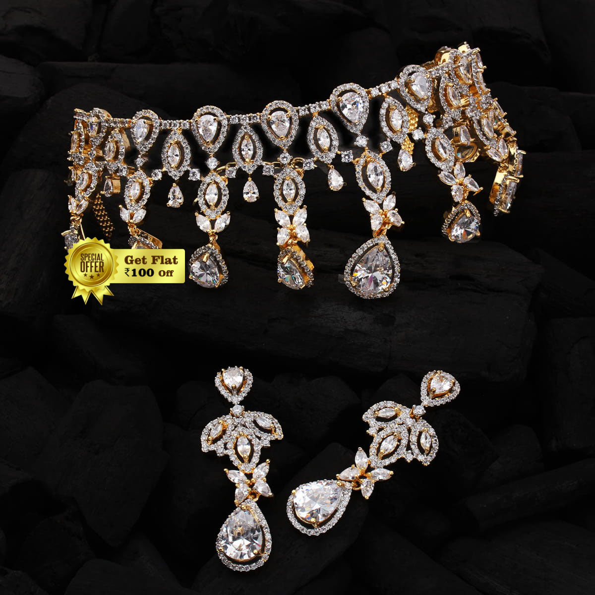 Luxury & Fashionable Designer Necklace Set