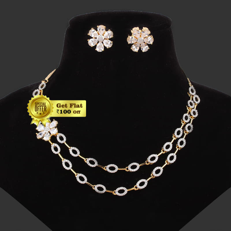 Beautiful & Fashionable Cyl Designer Necklace Set