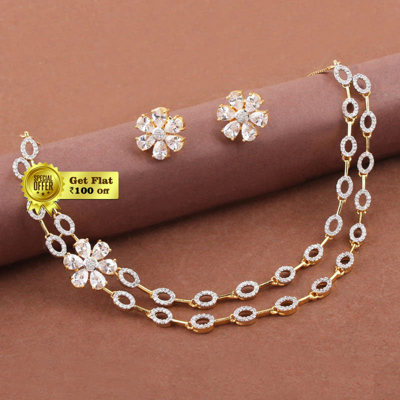 Beautiful & Fashionable Cyl Designer Necklace Set