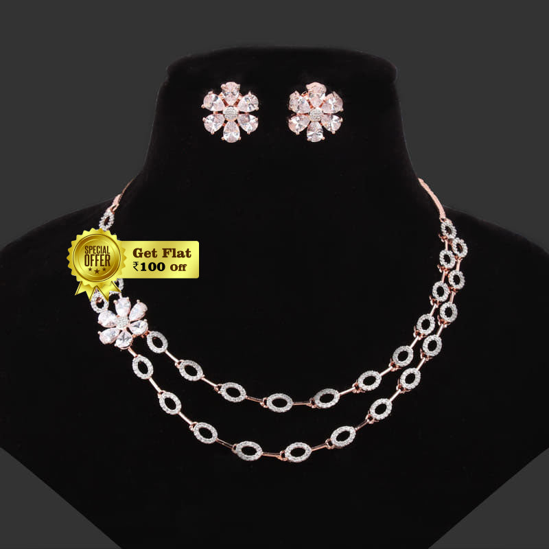 Beautiful & Fashionable Cyl Designer Necklace Set