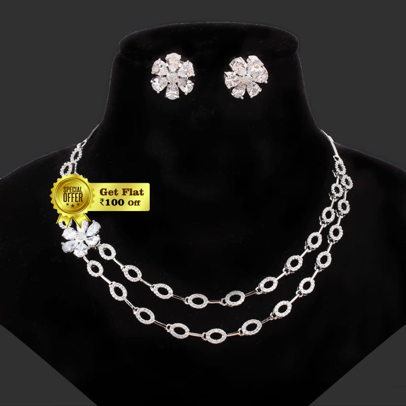 Beautiful & Fashionable Cyl Designer Necklace Set