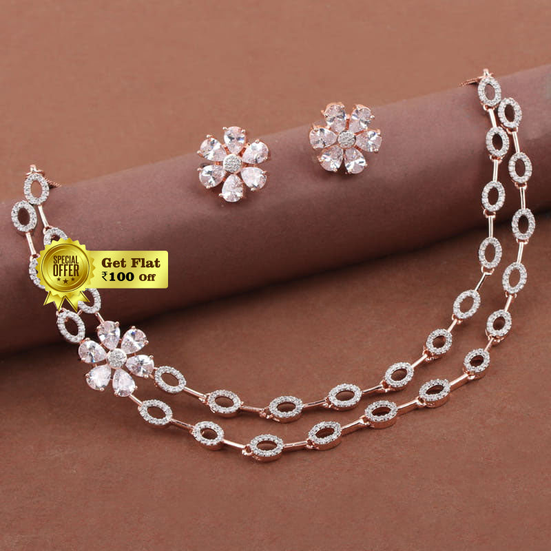 Beautiful & Fashionable Cyl Designer Necklace Set